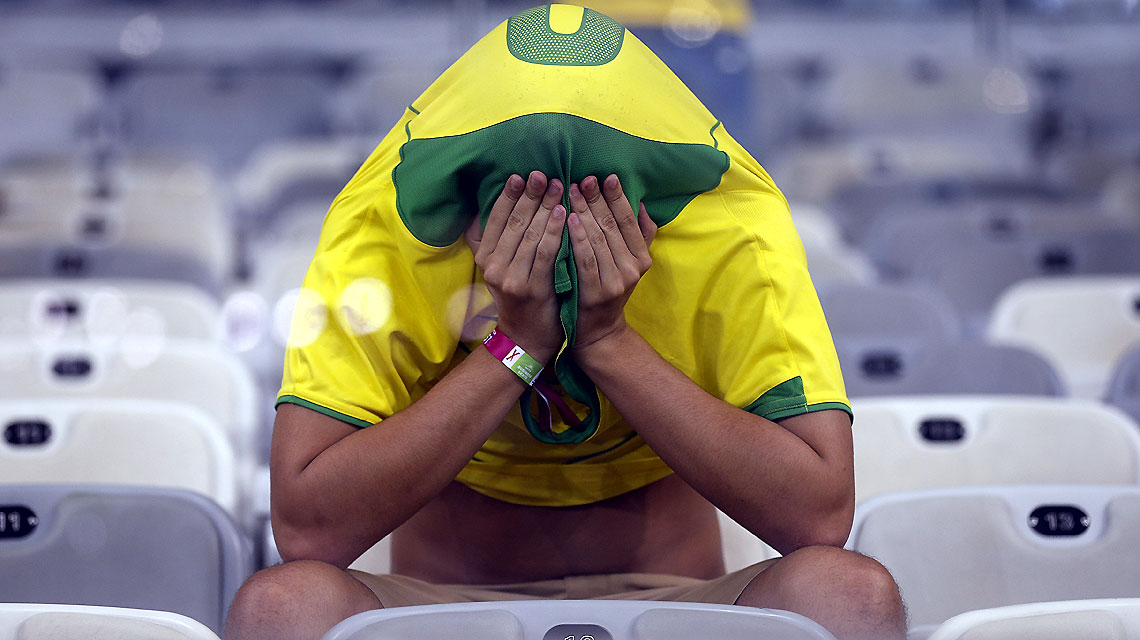 Brasil no puede creer todavía la forma en la que quedó eliminado en "su" Mundial. (Foto: AP) Brasil no puede creer todavía la forma en la que quedó eliminado en "su" Mundial. (Foto: AP)