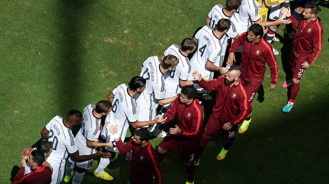 Alemania arrancó con todo. (Foto: AP)