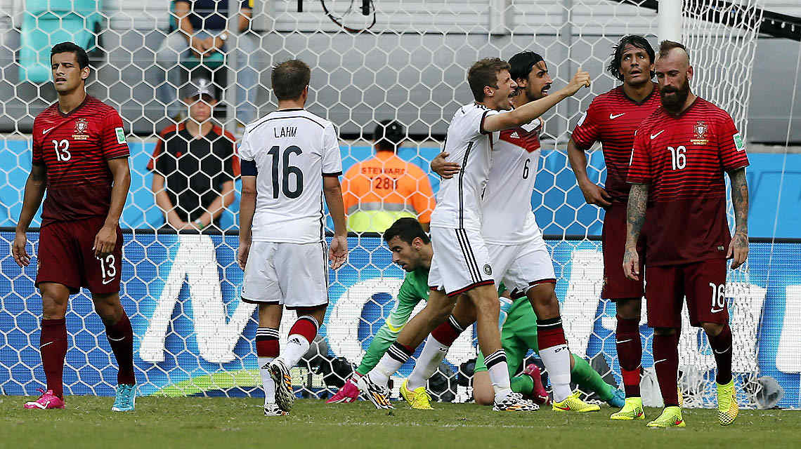 Alemania arrancó con todo. (Foto: AP)