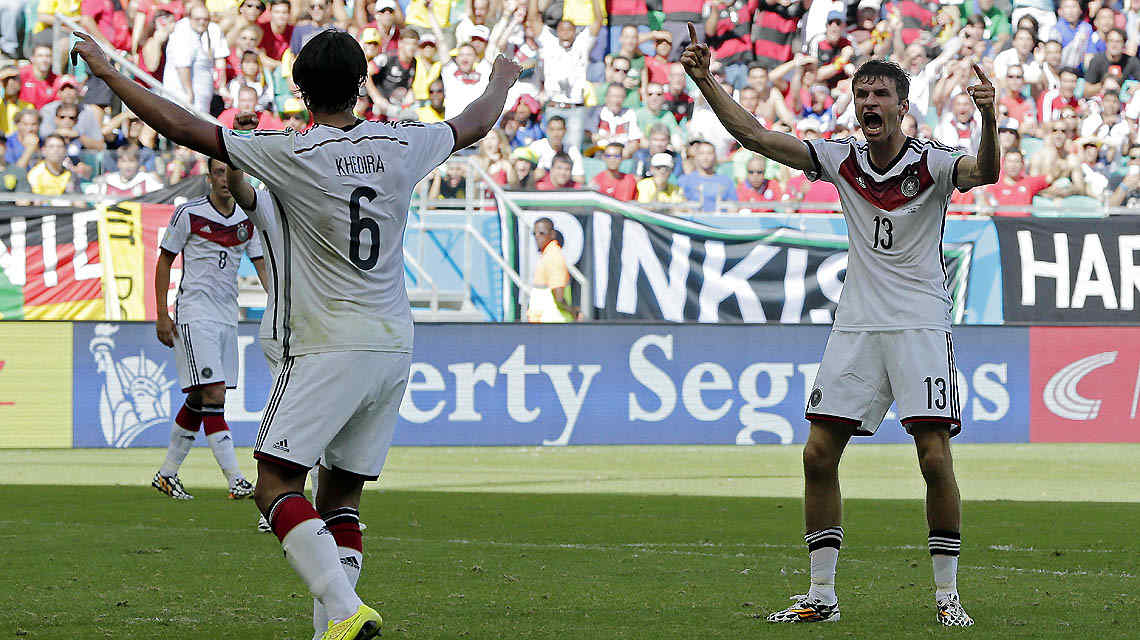 Alemania arrancó con todo. (Foto: AP)