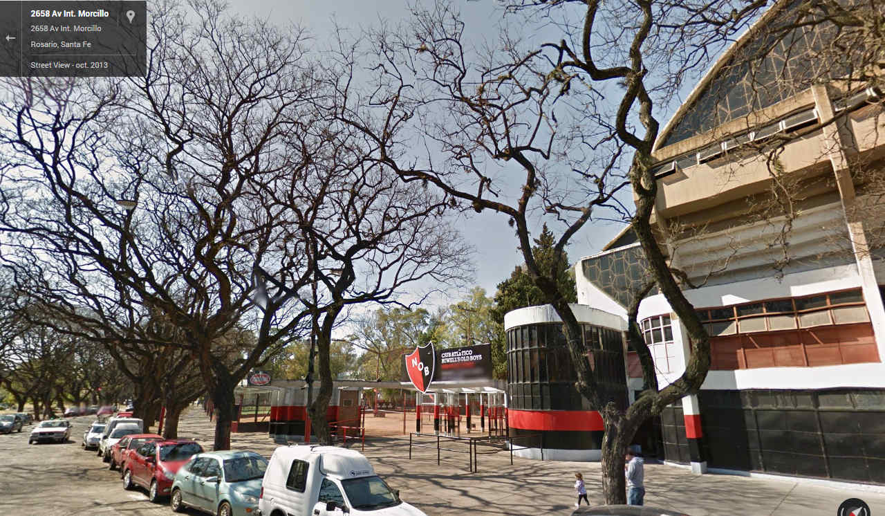 Newell's Old Boys. Estadio Marcelo Bielsa. (Captura de pantalla: Google Street View) Newell's Old Boys. Estadio Marcelo Bielsa. (Captura de pantalla: Google Street View)