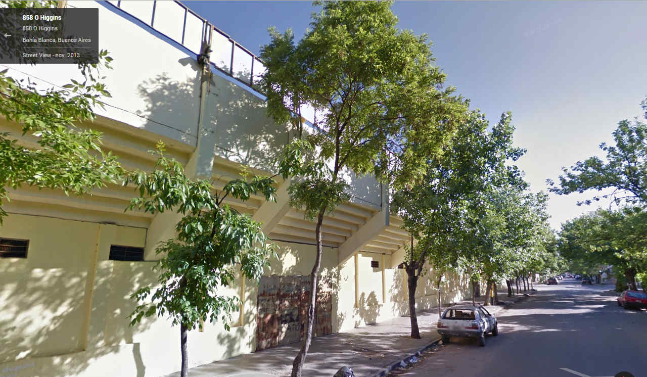 Olimpo. Estadio Roberto Natalio Carminatti. (Captura de pantalla: Google Street View) Olimpo. Estadio Roberto Natalio Carminatti. (Captura de pantalla: Google Street View)