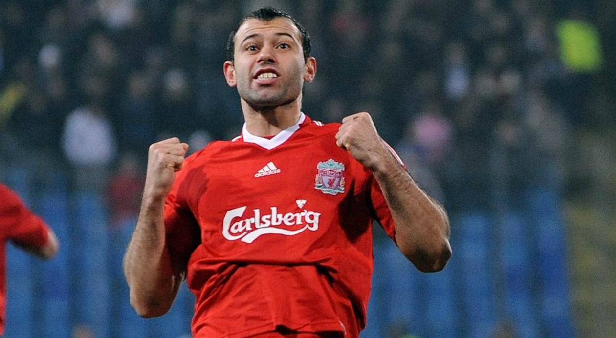 Javier Mascherano (Liverpool). 23/5/2007. Milan 2-Liverpool 1. Athinai Olympic (Atenas)