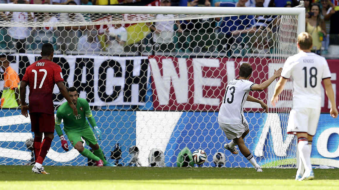 Alemania arrancó con todo. (Foto: AP)
