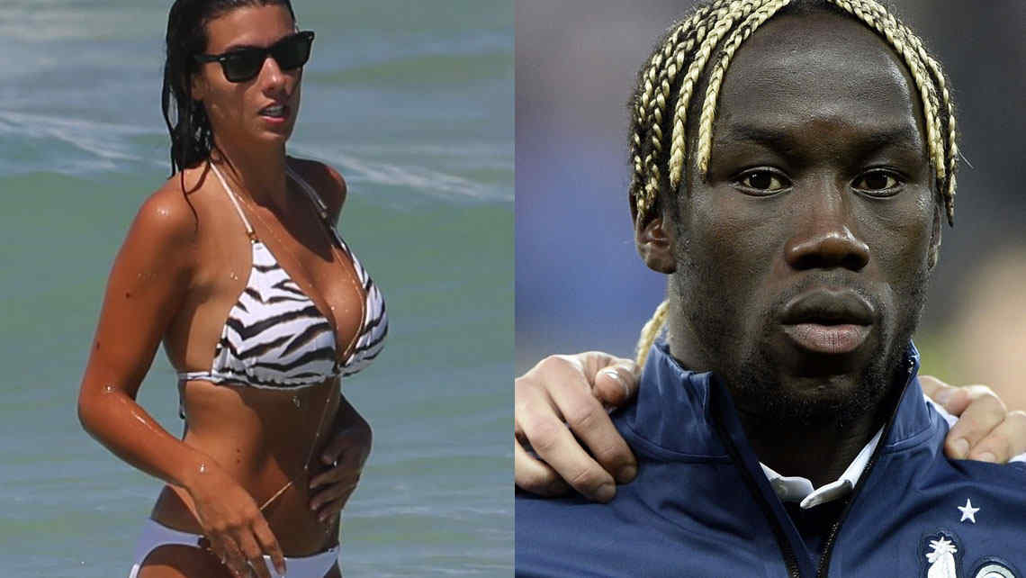 Bacary Sagna y la modelo francesa Ludivine Sagna. Bacary Sagna y la modelo francesa Ludivine Sagna.
