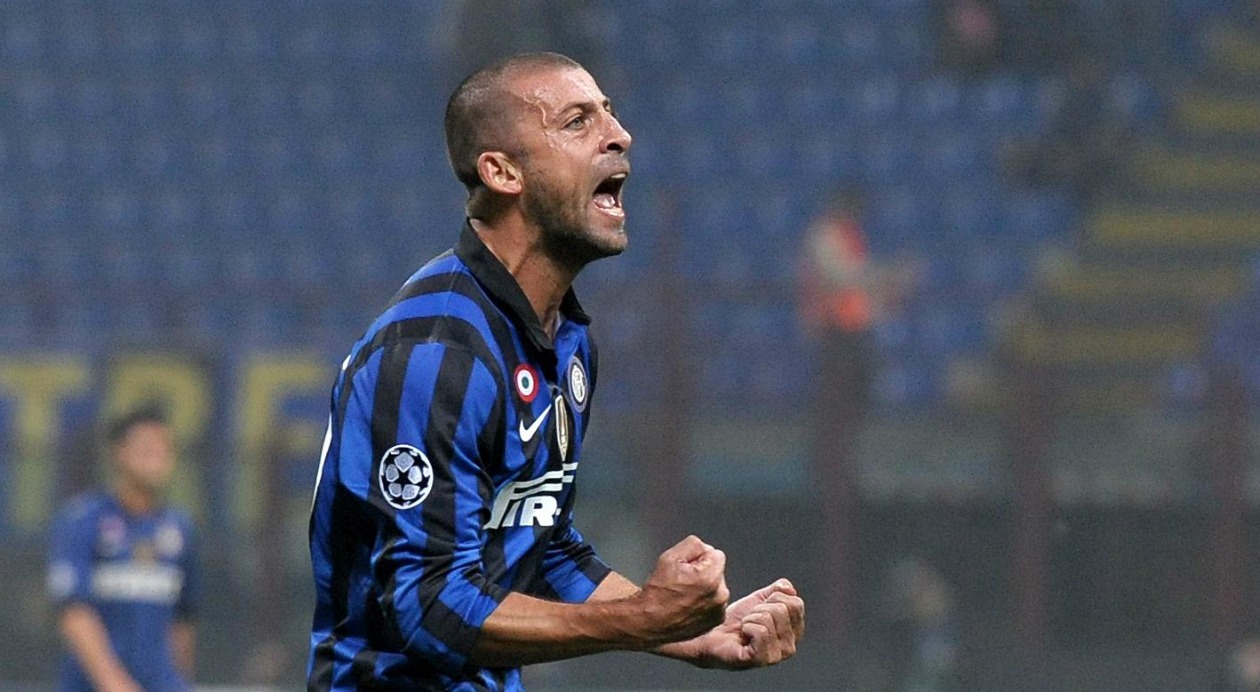 Walter Samuel (Inter). 22/5/2010.Inter 2-Bayern Munich 0. Santiago Bernabeu (Madrid)