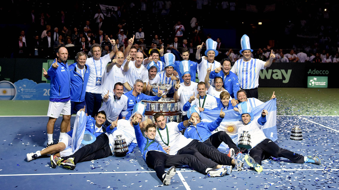 Argentina campeón de la Copa Davis: pasaje a la historia con ... - La Voz del Interior