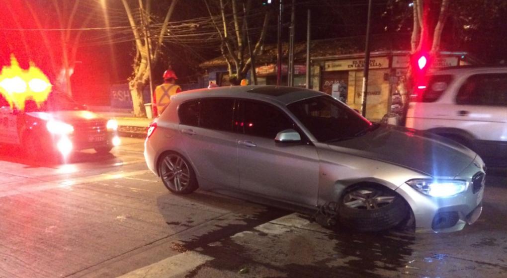 Detienen a jugador de Colo Colo tras protagonizar accidente y persecución policial