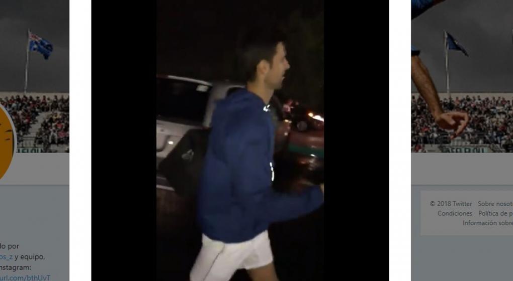 Insólito: Novak Djokovic "perdió" su auto en el estacionamiento de Cincinnati 