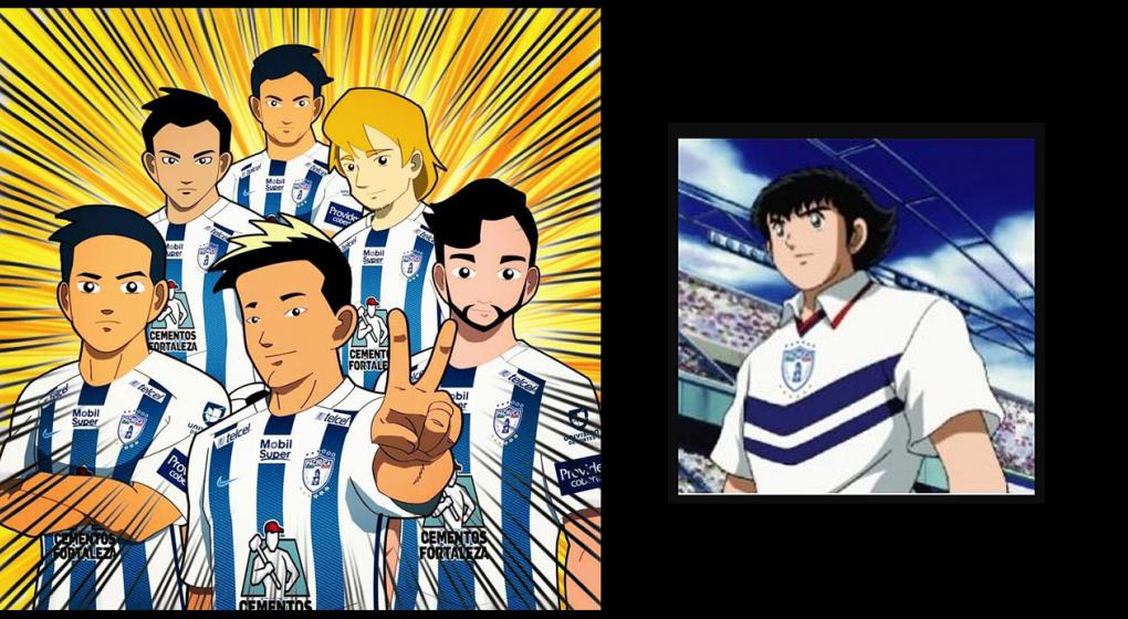 Oliver Atom vestiría la camiseta blanquiazul del Pachuca — Supercampeones