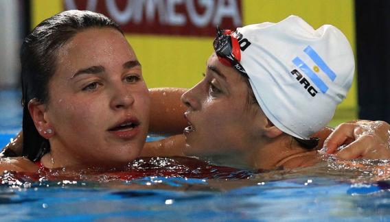Videos: Delfina Pignatiello le dio la plata a Argentina en natación Videos: Delfina Pignatiello le dio la plata a Argentina en natación