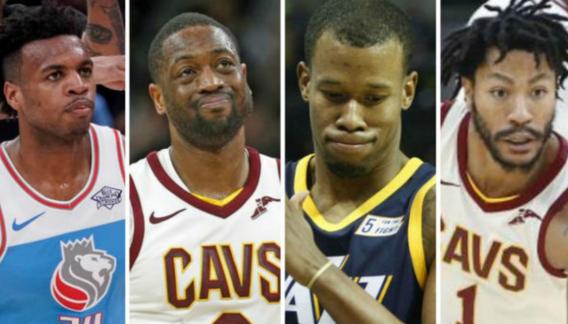 Dwyane Wade y Derrick Rose también dejan Cleveland Cavaliers